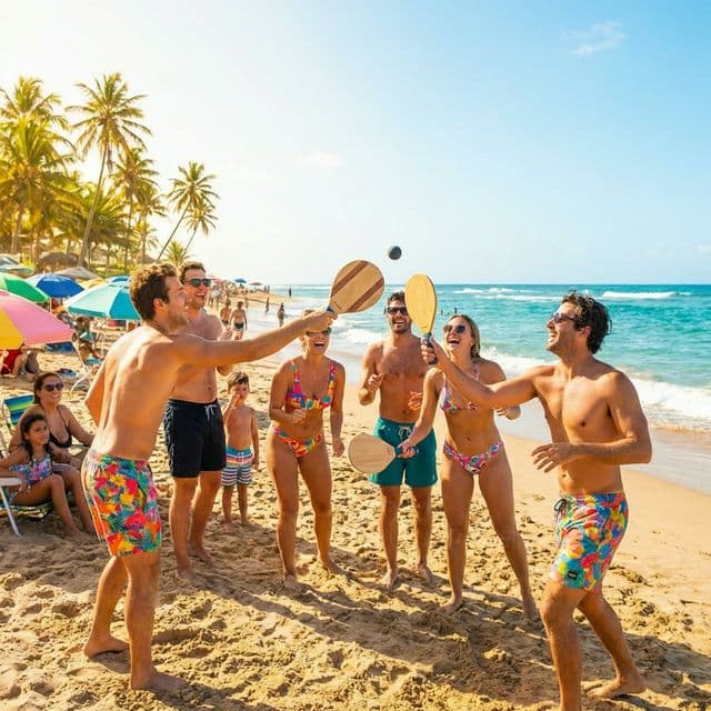 フレスコボールのラリー